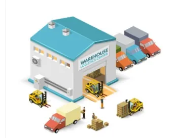 Acidentes com empilhadeiras: colisões ambientais