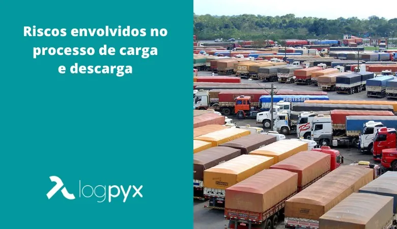 Riscos na carga e descarga e Revolog Pátio Logpyx